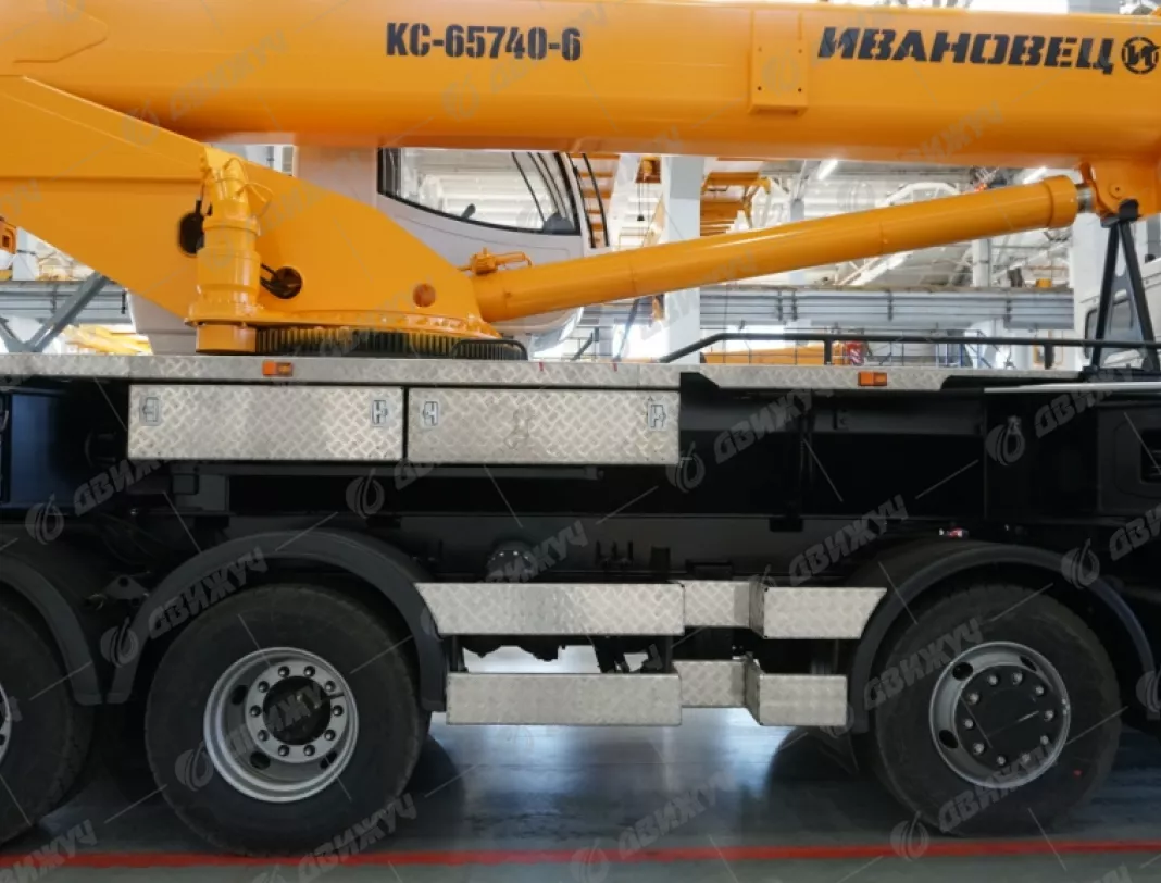 АВТОКРАН ИВАНОВЕЦ КС-65740-6 на шасси КАМАЗ-6540