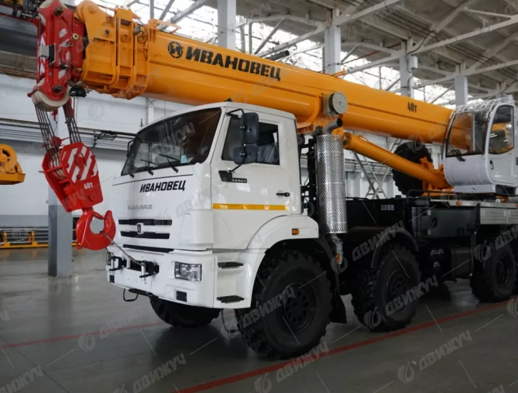 АВТОКРАН ИВАНОВЕЦ КС-65740-7 на шасси КАМАЗ-63501