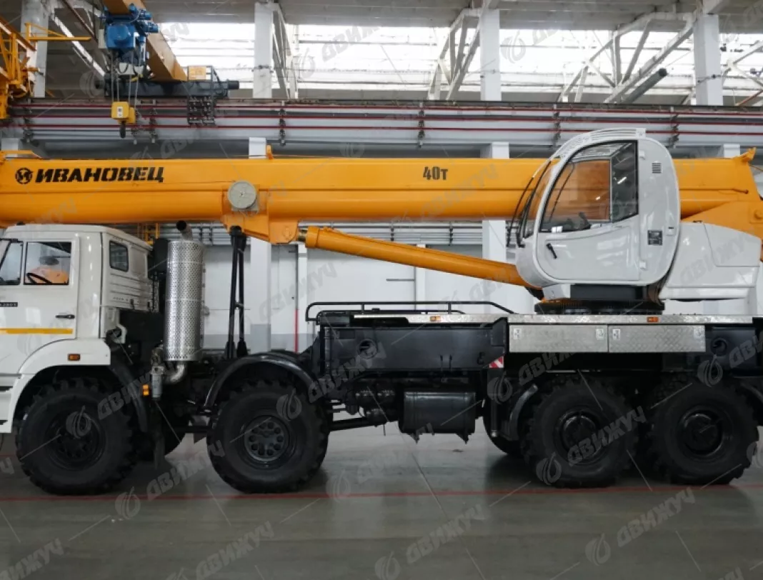 АВТОКРАН ИВАНОВЕЦ КС-65740-7 на шасси КАМАЗ-63501