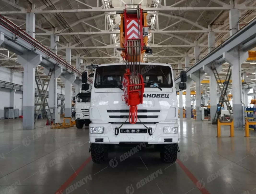 АВТОКРАН ИВАНОВЕЦ КС-65740-7 на шасси КАМАЗ-63501