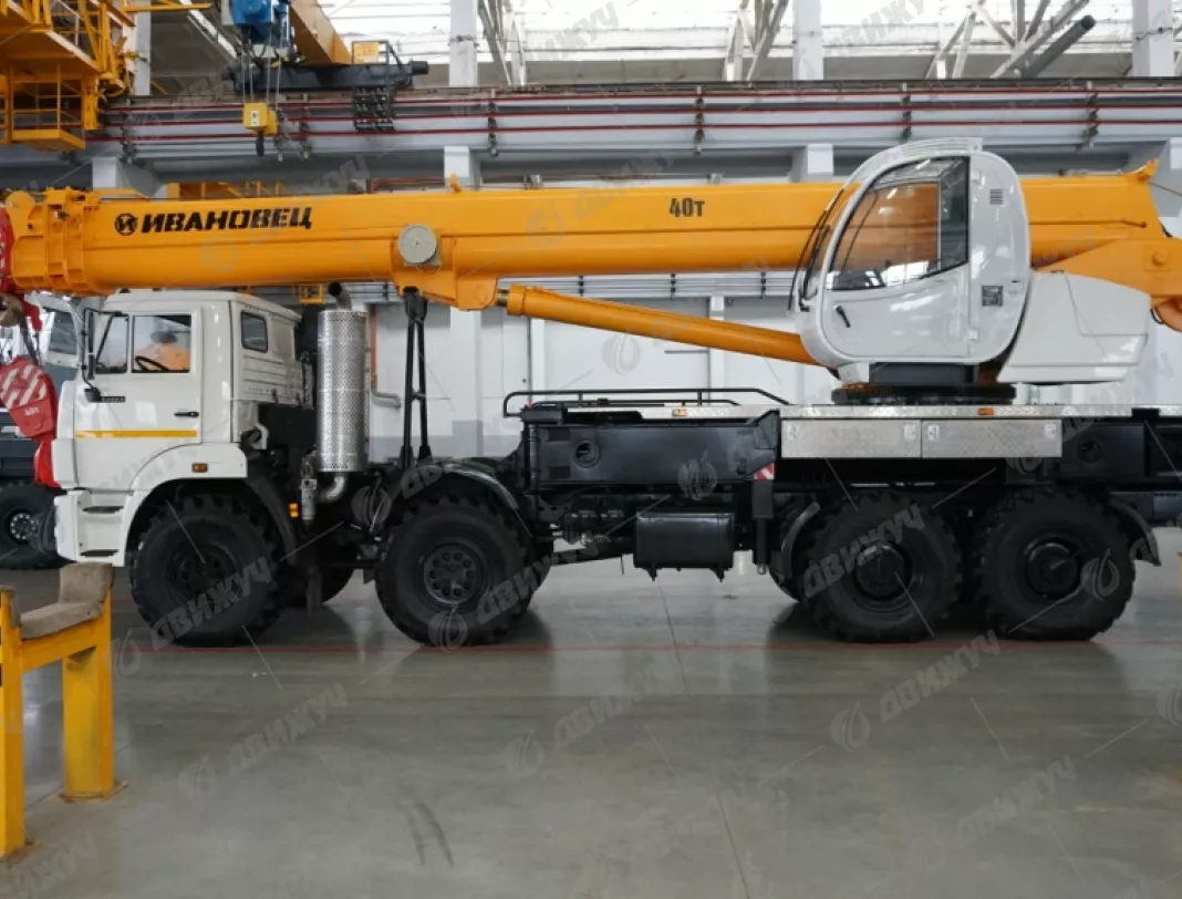 АВТОКРАН ИВАНОВЕЦ КС-65740-7 на шасси КАМАЗ-63501