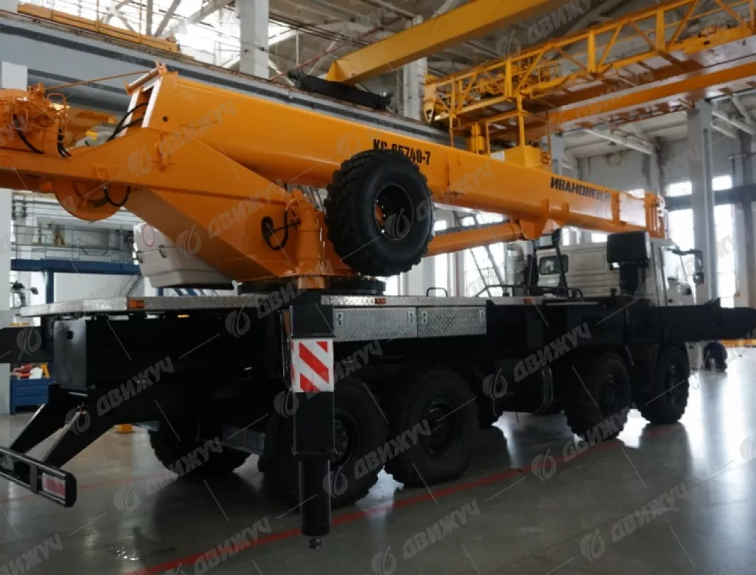 АВТОКРАН ИВАНОВЕЦ КС-65740-7 на шасси КАМАЗ-63501