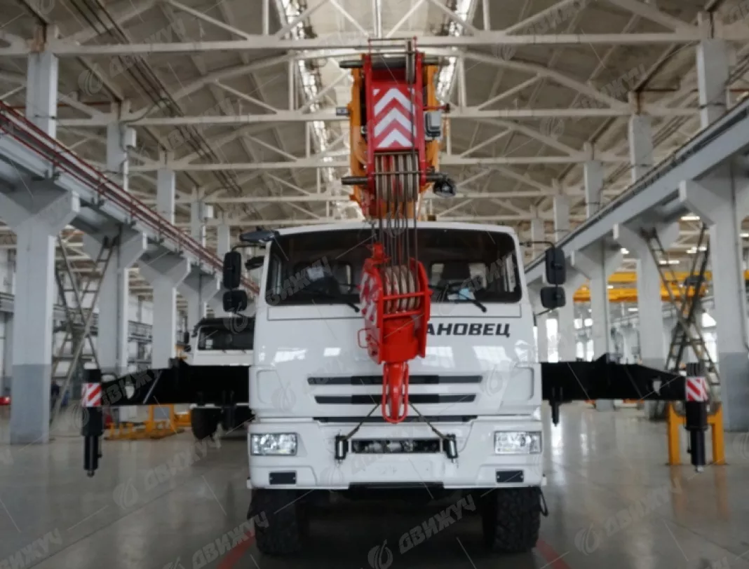 АВТОКРАН ИВАНОВЕЦ КС-65740-7 на шасси КАМАЗ-63501