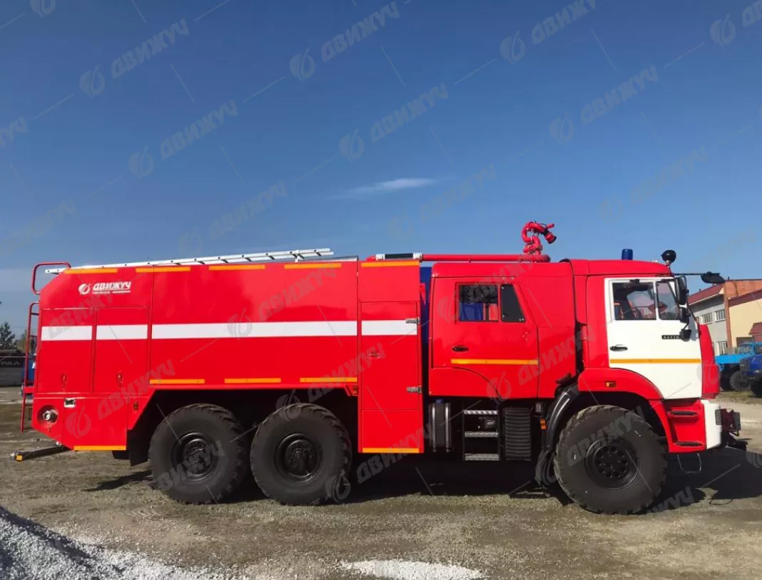 Аэродромный пожарный автомобиль АА-8,0-60 на базе КАМАЗ 43118 