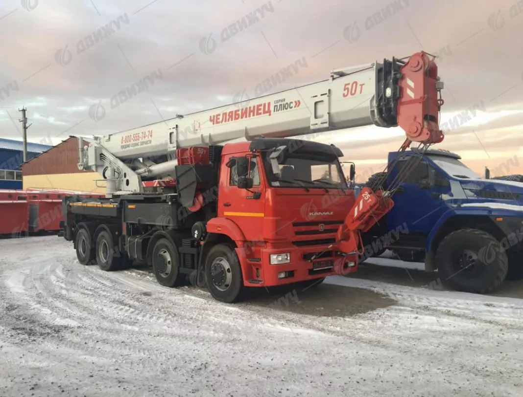 Автокран «Челябинец» КС-65717 на шасси КамАЗ 65201-53 