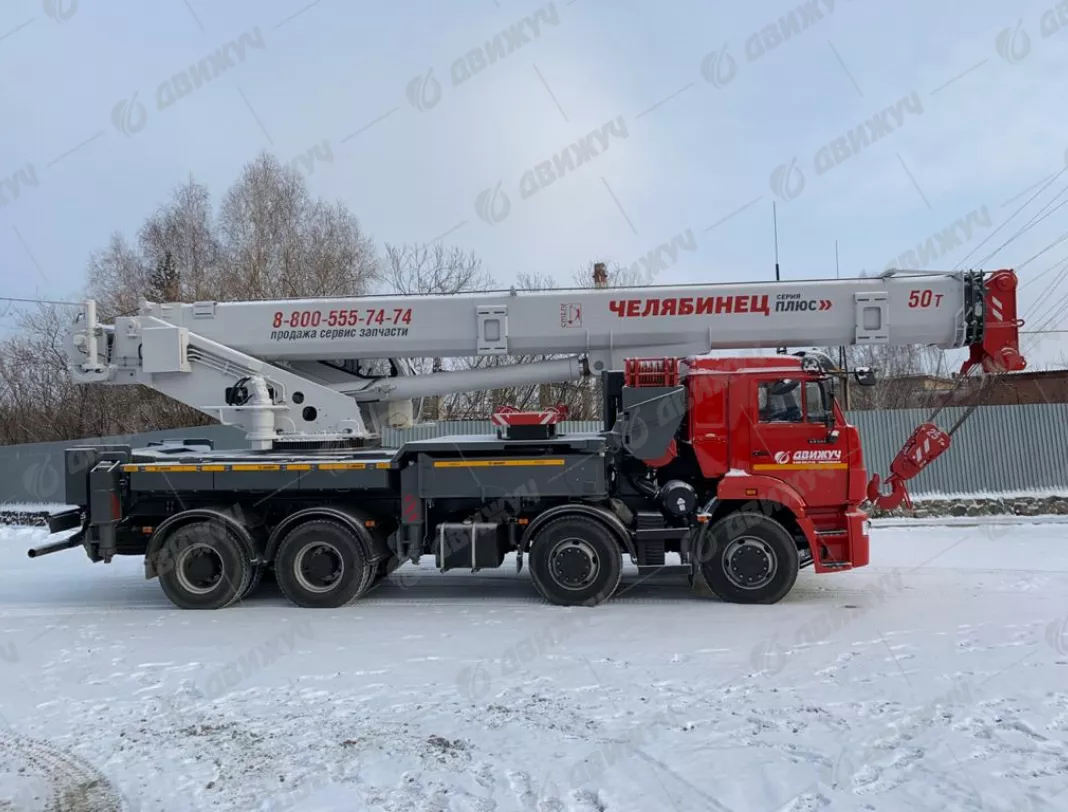 Автокран «Челябинец» КС-65717 на шасси КамАЗ 65201-53 