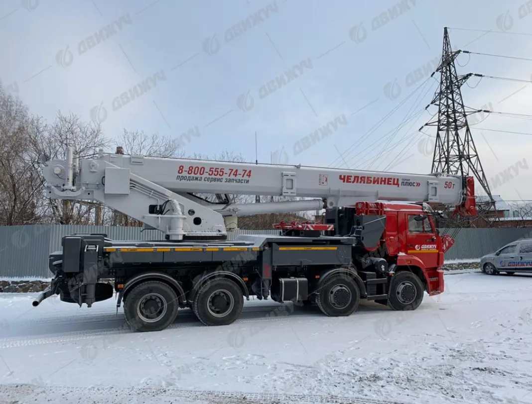 Автокран «Челябинец» КС-65717 на шасси КамАЗ 65201-53 