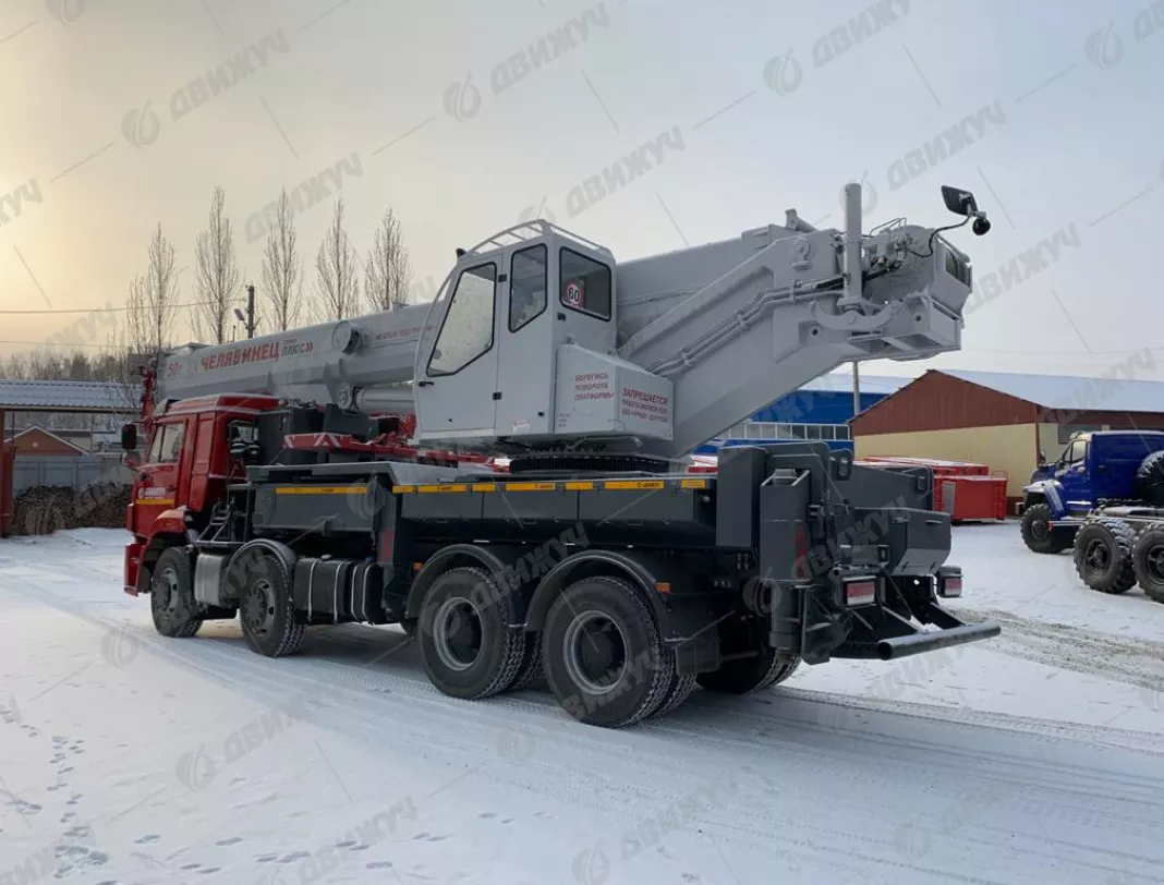 Автокран «Челябинец» КС-65717 на шасси КамАЗ 65201-53 