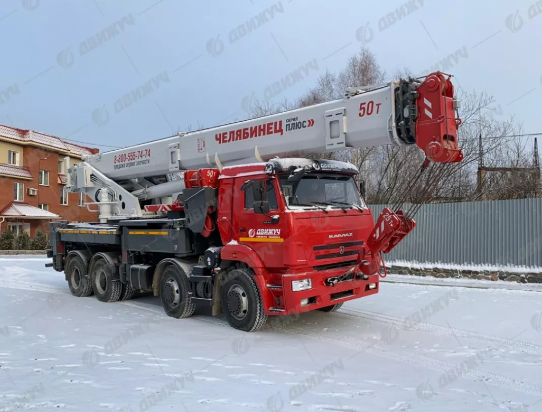 Автокран «Челябинец» КС-65717 на шасси КамАЗ 65201-53 