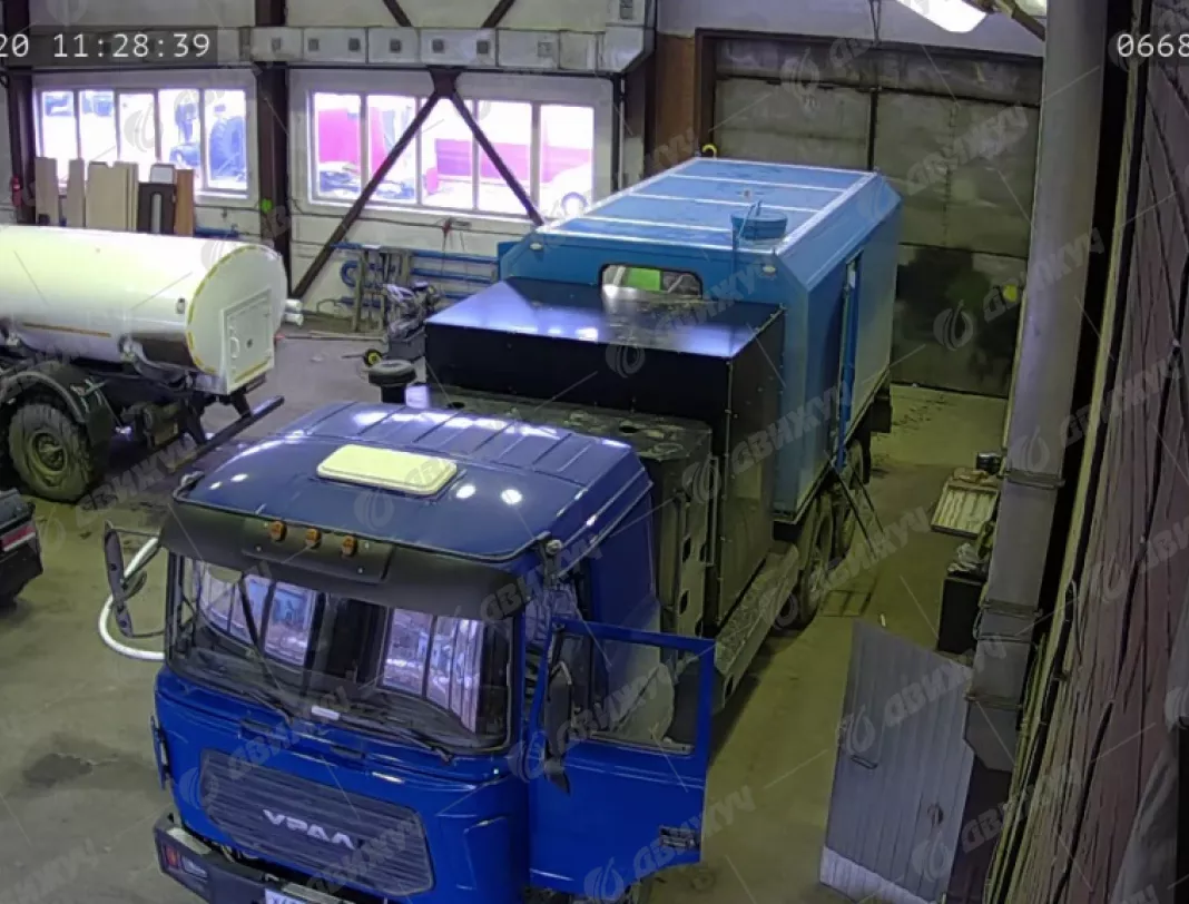 ППУА 1600/100 на шасси Урал 4320-16И03 (КПГ шасси и навесного оборудования)