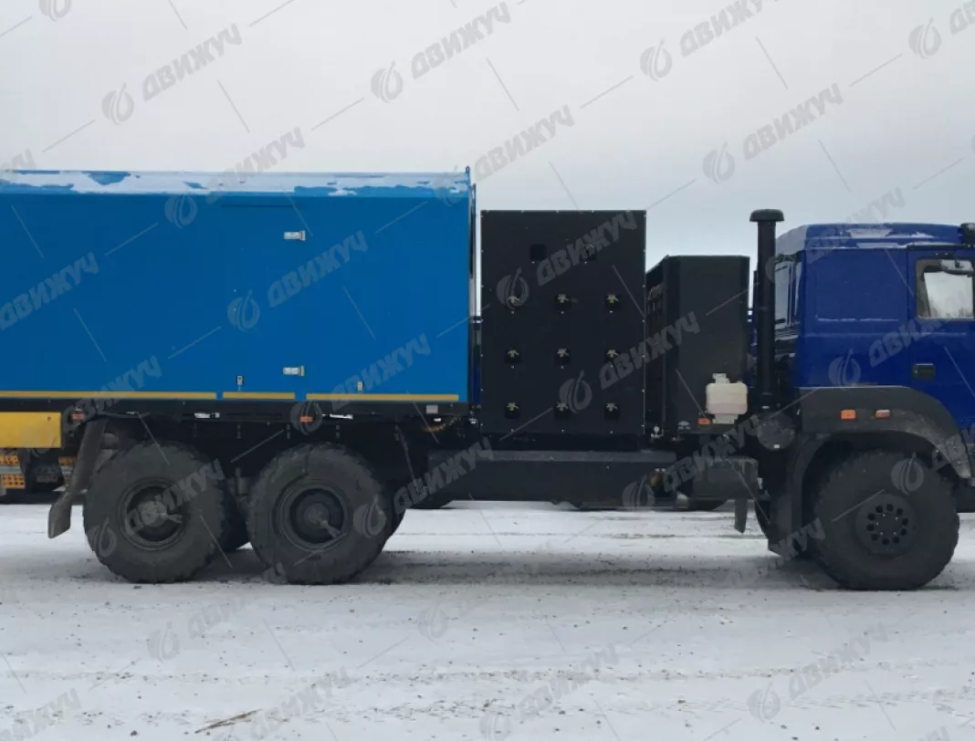 ППУА 1600/100 на шасси Урал 4320-16И03 (КПГ шасси и навесного оборудования)