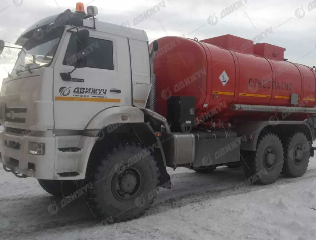 Автотопливозаправщик АТЗ-19 на шасси КАМАЗ 65224-53