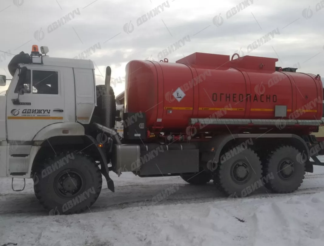Автотопливозаправщик АТЗ-19 на шасси КАМАЗ 65224-53