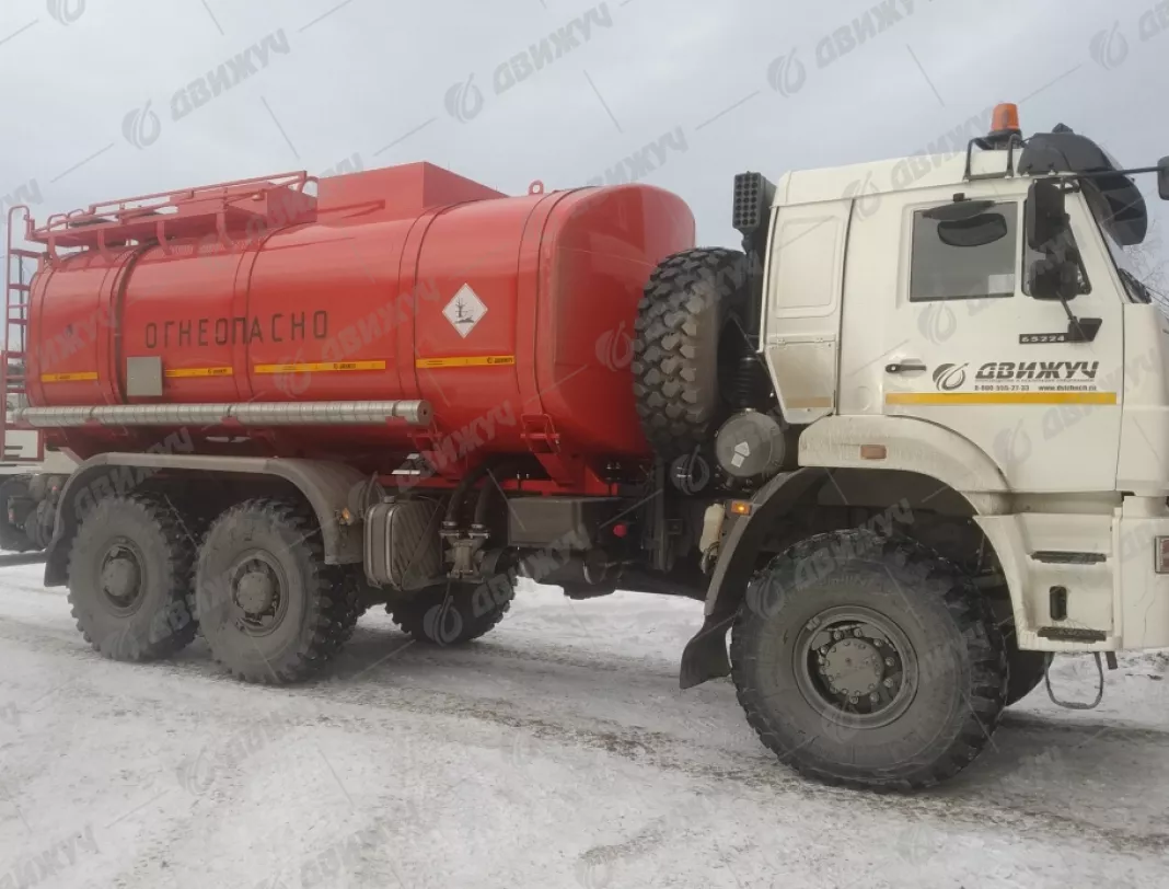 Автотопливозаправщик АТЗ-19 на шасси КАМАЗ 65224-53