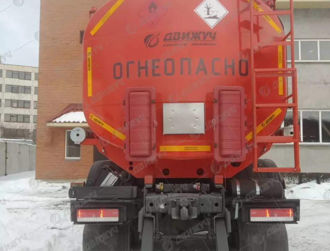 Автотопливозаправщик АТЗ-19 на шасси КАМАЗ 65224-53