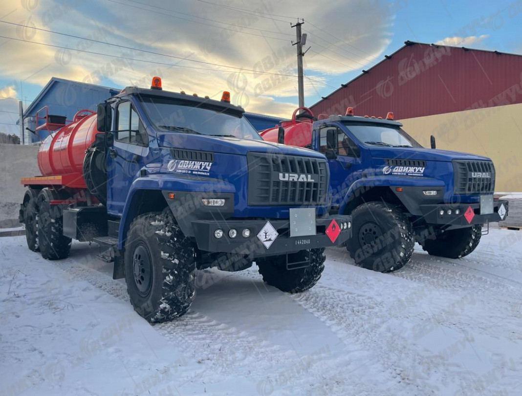  АКНС-10 на шасси Урал NEXT 5557-72Е5 (насос КО-505)