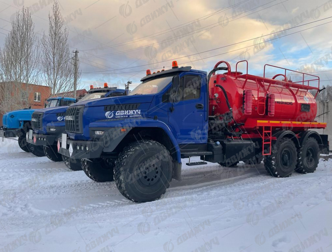  АКНС-10 на шасси Урал NEXT 5557-72Е5 (насос КО-505)