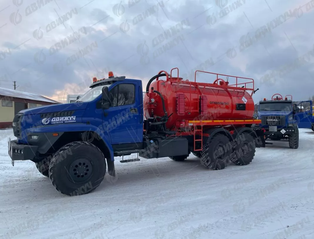  АКНС-10 на шасси Урал NEXT 5557-72Е5 (насос КО-505)