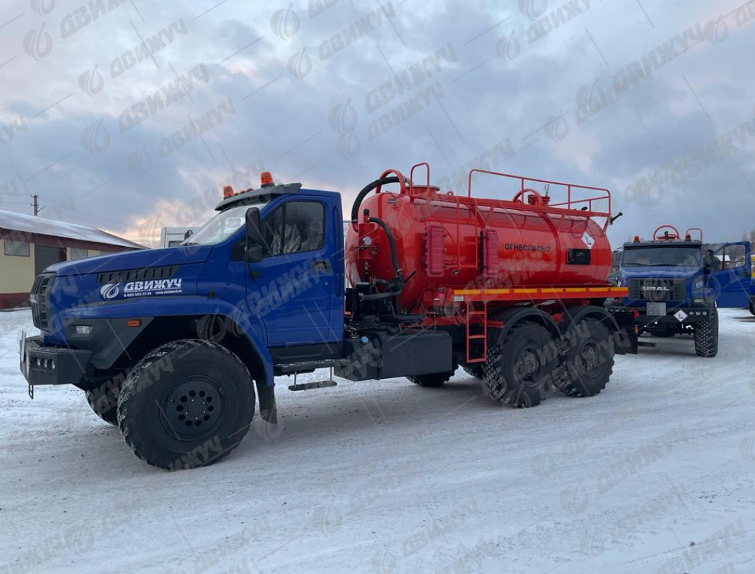  АКНС-10 на шасси Урал NEXT 5557-72Е5 (насос КО-505)