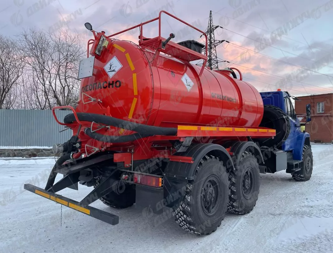 АКНС-10 на шасси Урал NEXT 5557-74Е5 (насос КО-505)