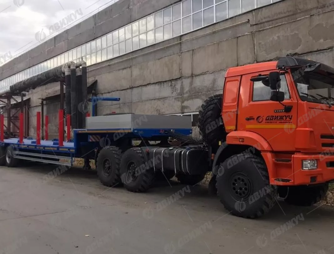 Полуприцеп-тяжеловоз автомобильный 9909 -ККТГ