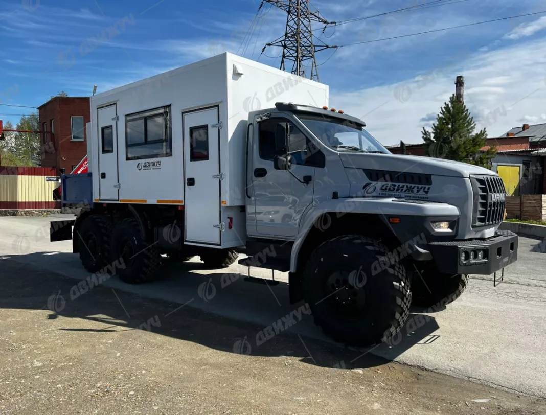 ГПА на шасси Урал Next 4320-72E5 с КМУ AMCO VEBA 808N