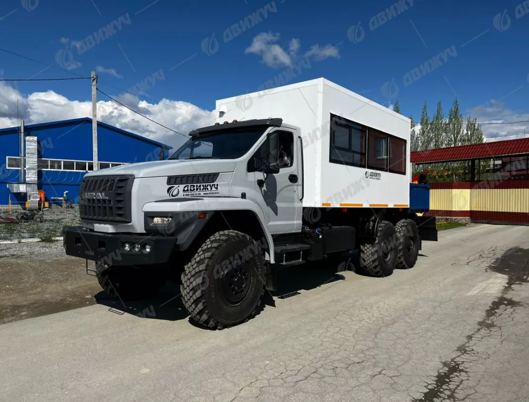 ГПА на шасси Урал Next 4320-72E5 с КМУ AMCO VEBA 808N