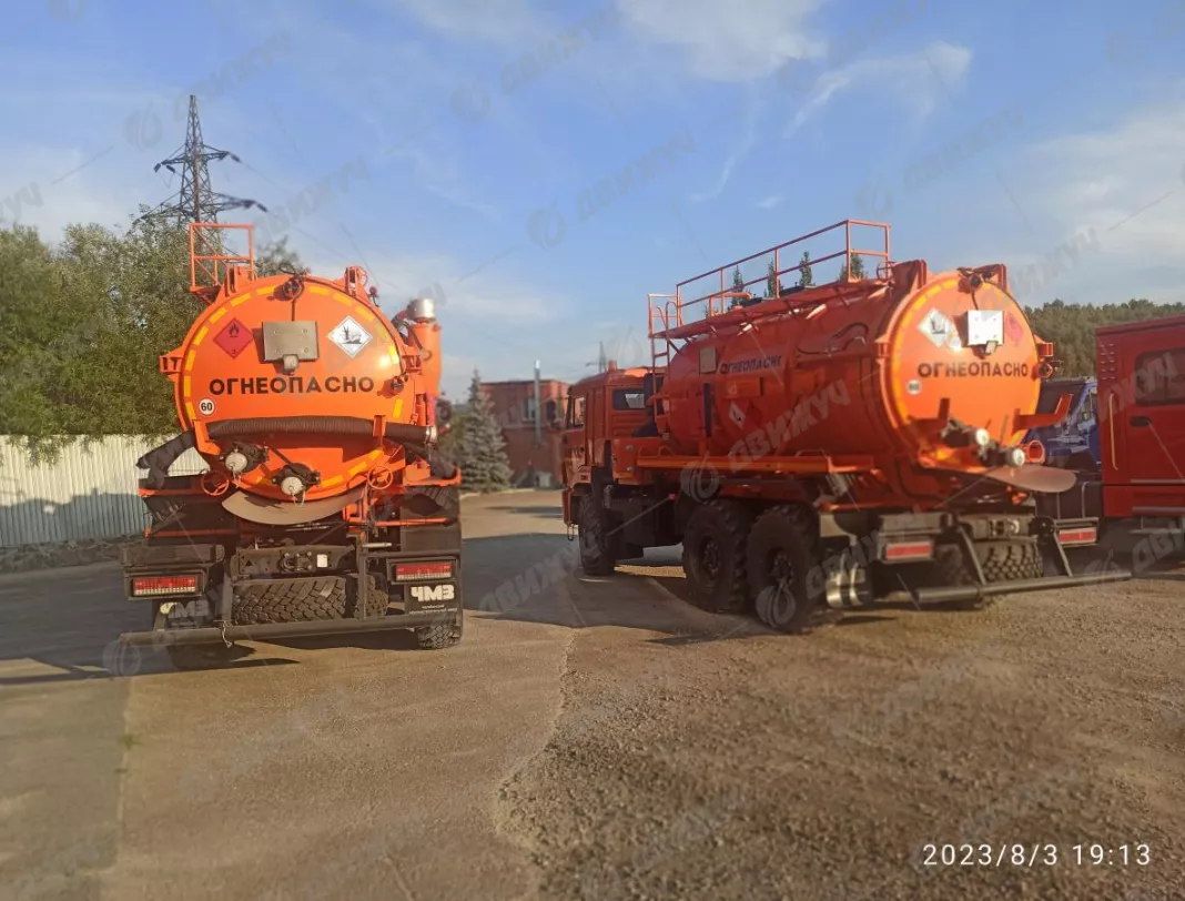 АКНС-10 на шасси Камаз 43118-50 (насос PNR-124)