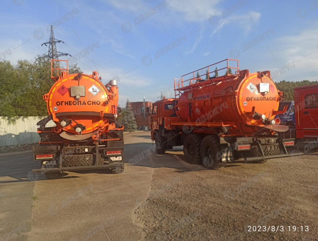 АКНС-10 на шасси Камаз 43118-50 (насос PNR-124)