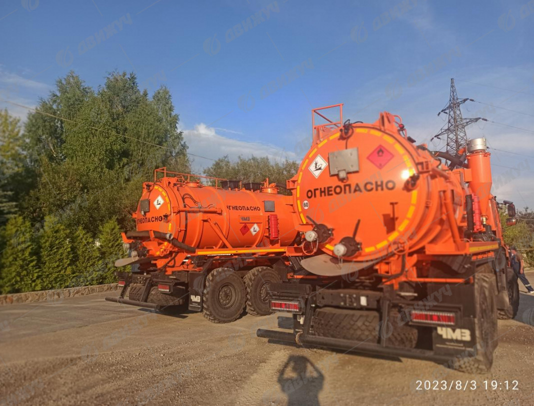 АКНС-10 на шасси Камаз 43118-50 (насос PNR-124)