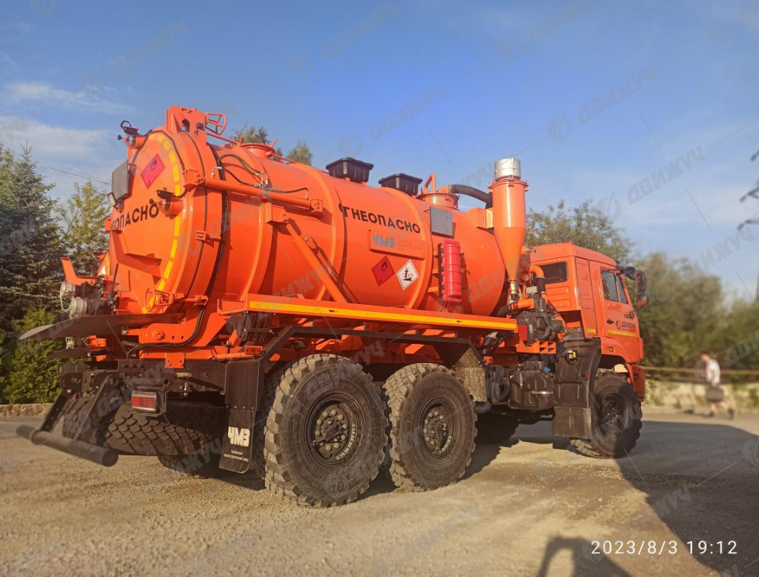 АКНС-10 на шасси Камаз 43118-48 (насос DL-250)