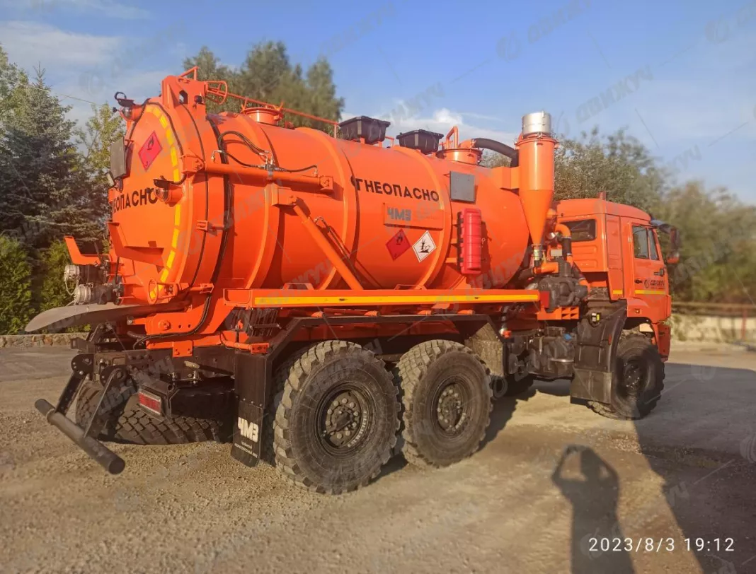 АКНС-10 на шасси Камаз 43118-50 (насос PNR-124)