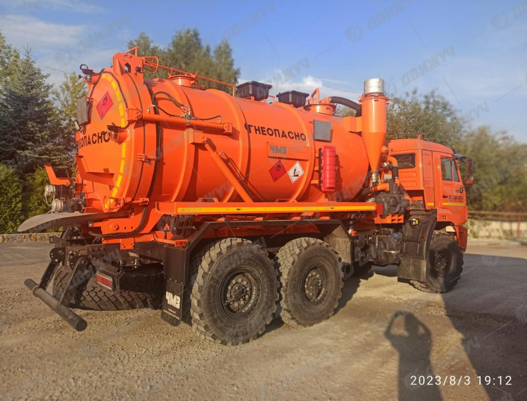 АКНС-10 на шасси Камаз 43118-50 (насос PNR-124)