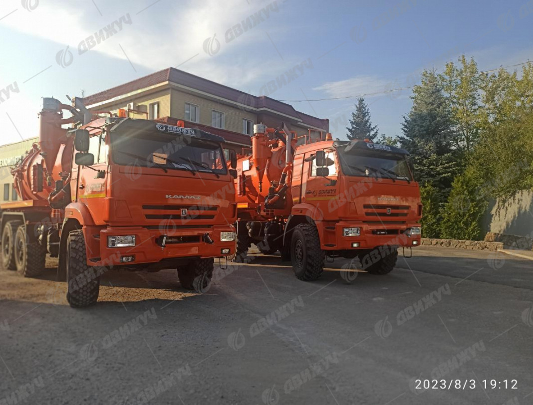АКНС-10 на шасси Камаз 43118-48 (насос DL-250)