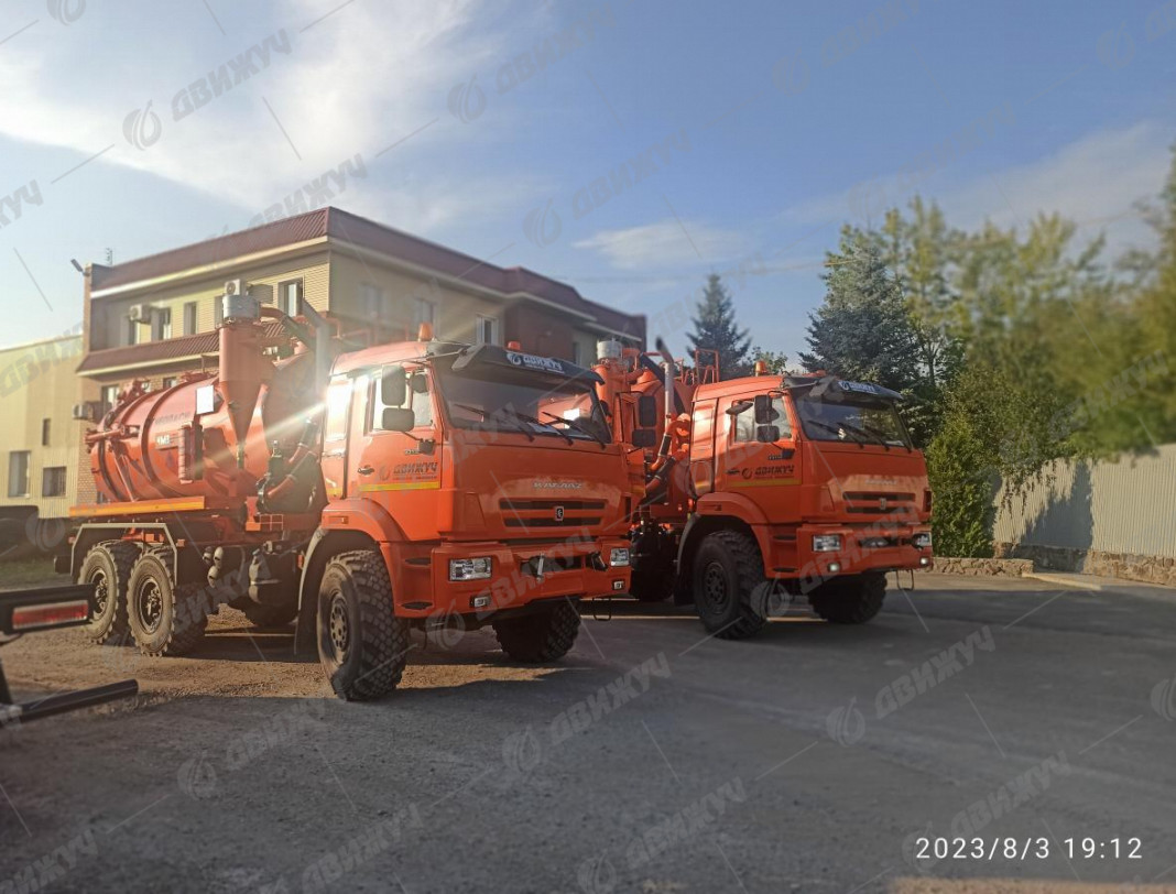 АКНС-10 на шасси Камаз 43118-50 (насос PNR-124)
