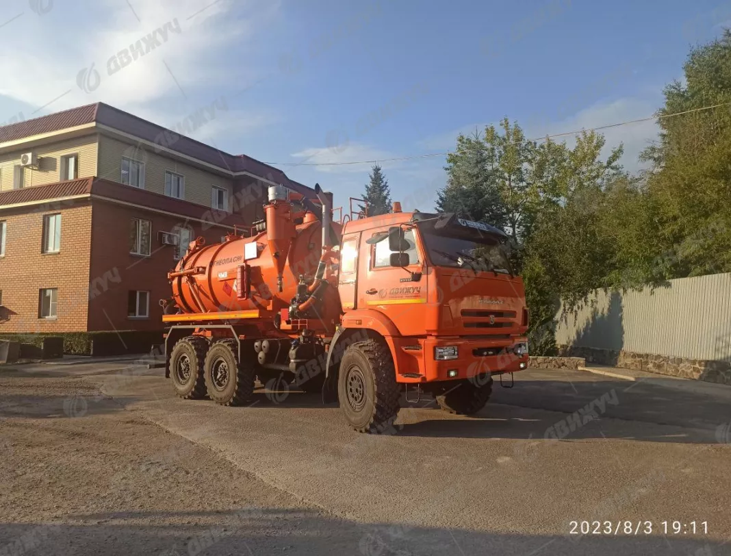 АКНС-10 на шасси Камаз 43118-48 (насос DL-250)