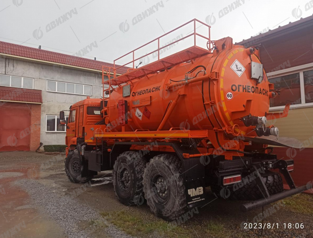 АКНС-10 на шасси Камаз 43118-50 (насос PNR-124)