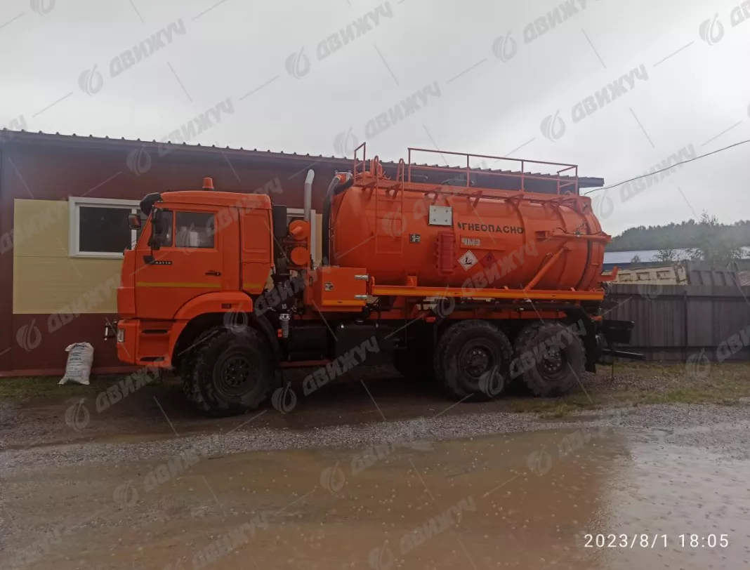 АКНС-10 на шасси Камаз 43118-50 (насос PNR-124)