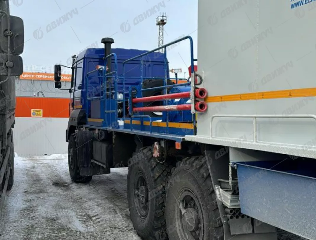 Цементировочный агрегат ЦА-320 на шасси Урал 4320-58 без ВПБ