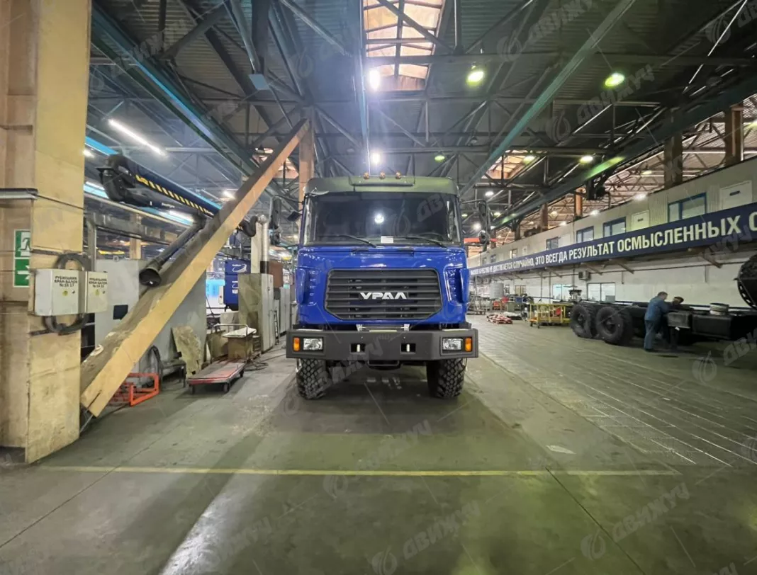 Цементировочный агрегат ЦА-320 на шасси Урал 4320-58 без ВПБ