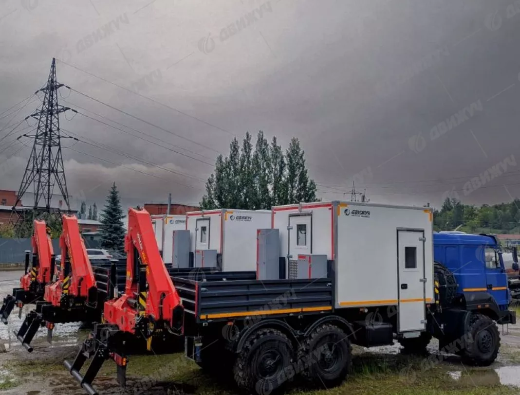 Передвижная парогенераторная установка