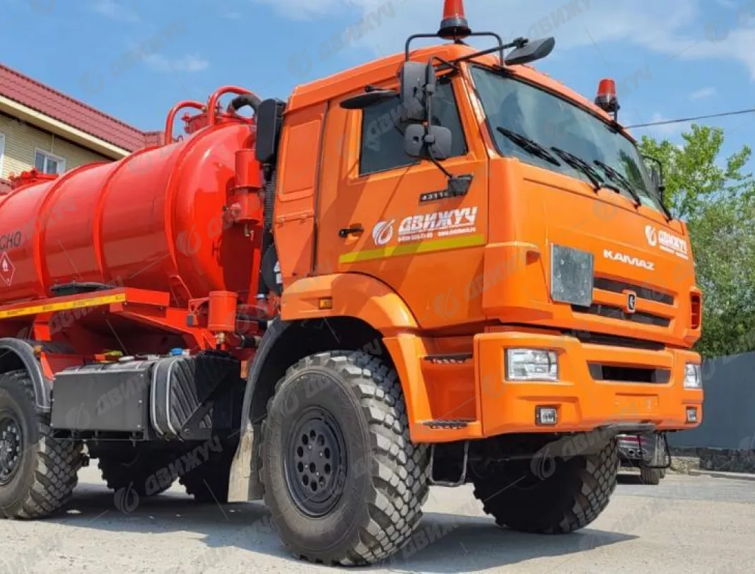 АКНС-10 на шасси Камаз 43118-48 (насос DL-250)
