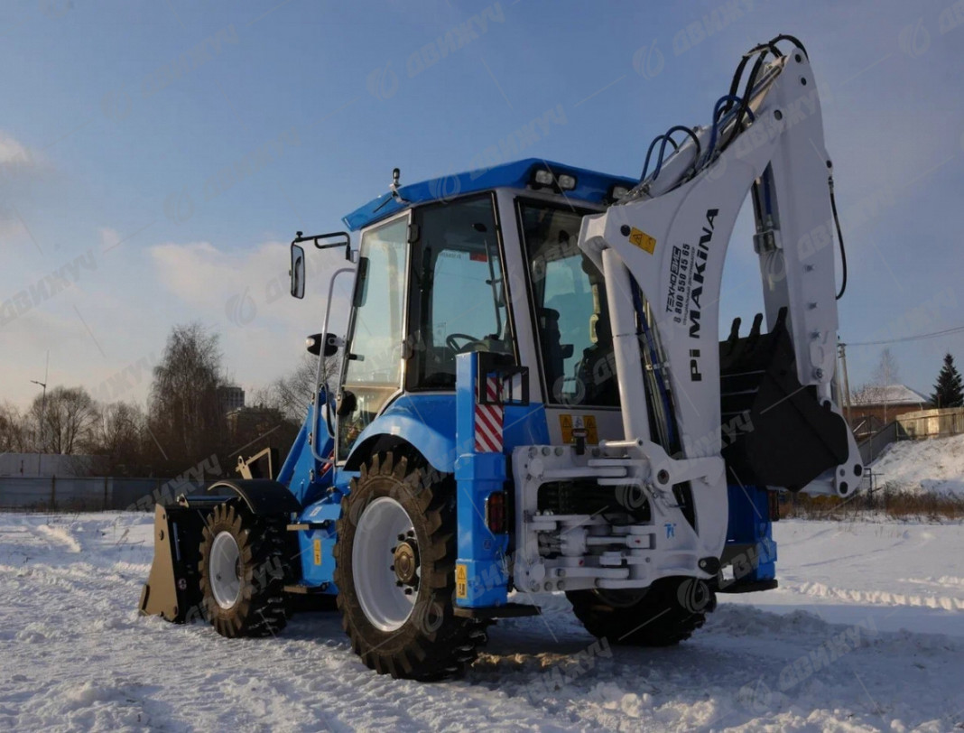 Экскаватор-погрузчик Pi Makina Pi1022A