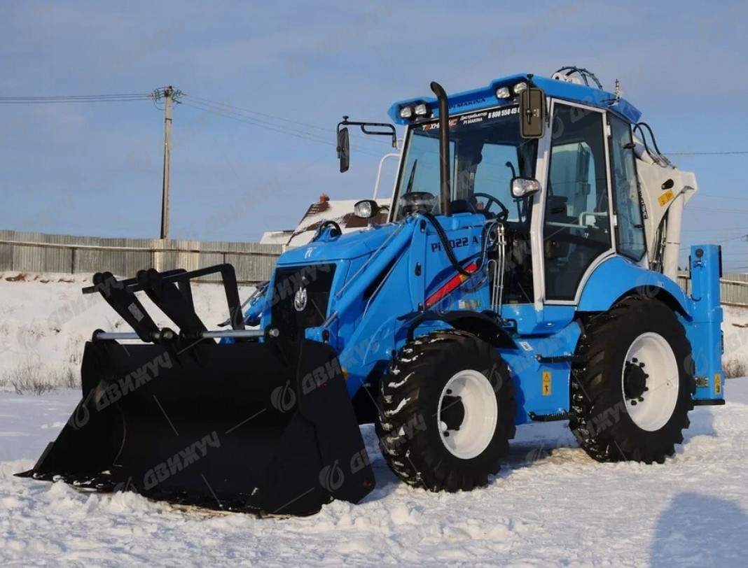 Экскаватор-погрузчик Pi Makina Pi1022A