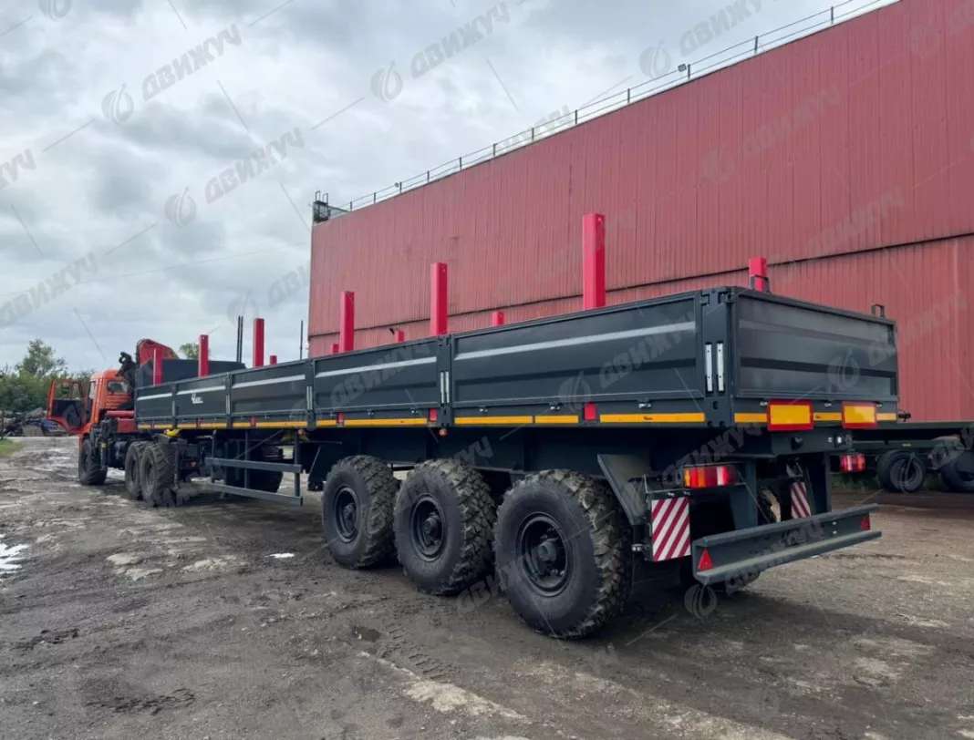 Полуприцеп бортовой ЧМЗАП-99064-020-К53