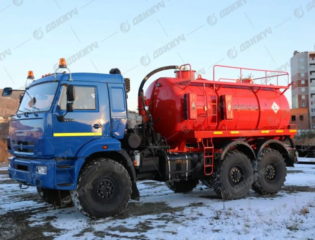 АКН-10 на шасси КАМАЗ 43118-50 (насос КО 510)