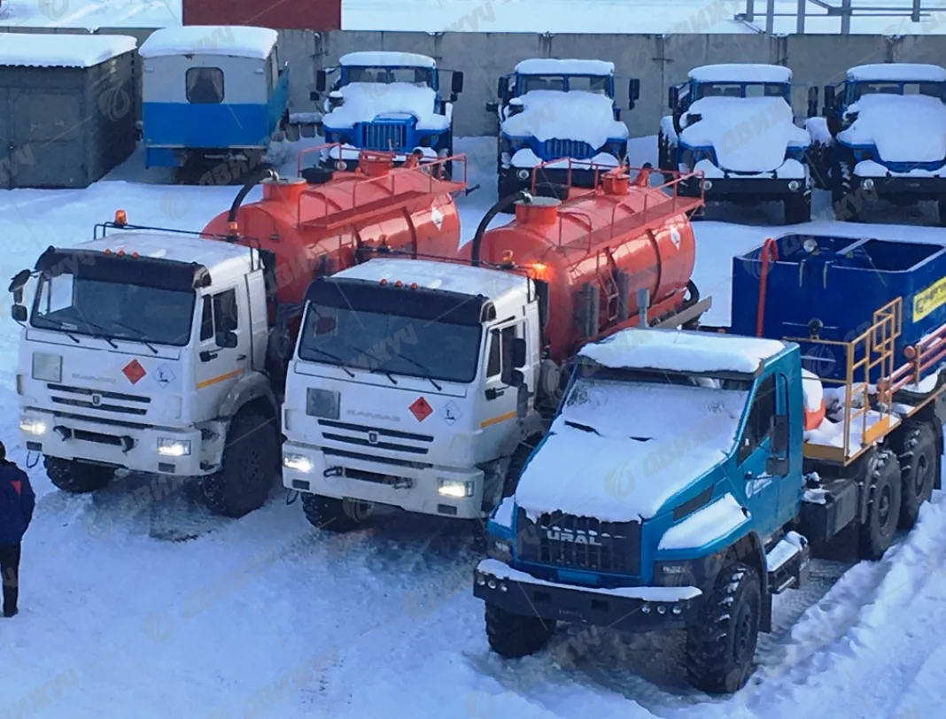 АКН-10 на шасси КАМАЗ 43118-50 (насос КО 510)