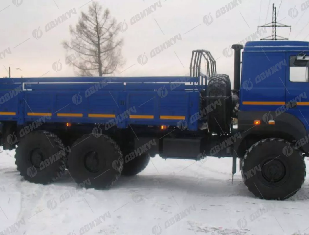 Бортовой автомобиль Урал бескапотный 4320-3971-80Е5