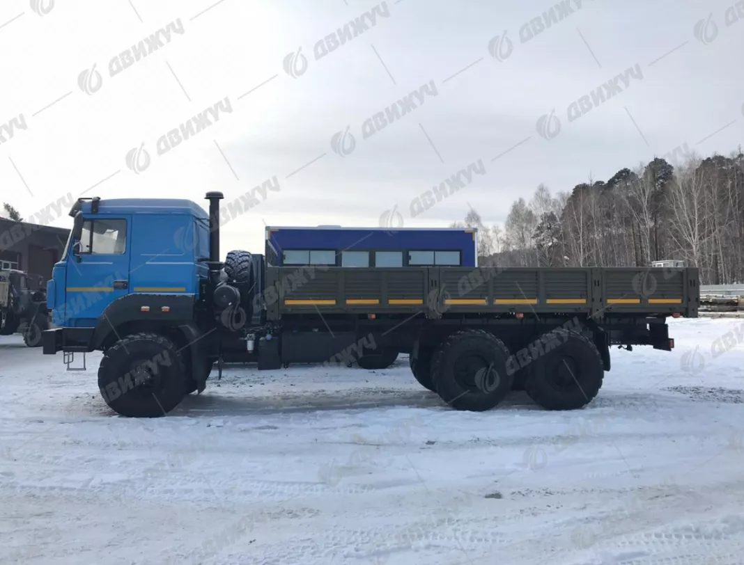 Бортовой автомобиль Урал бескапотный 4320-3971-80Е5