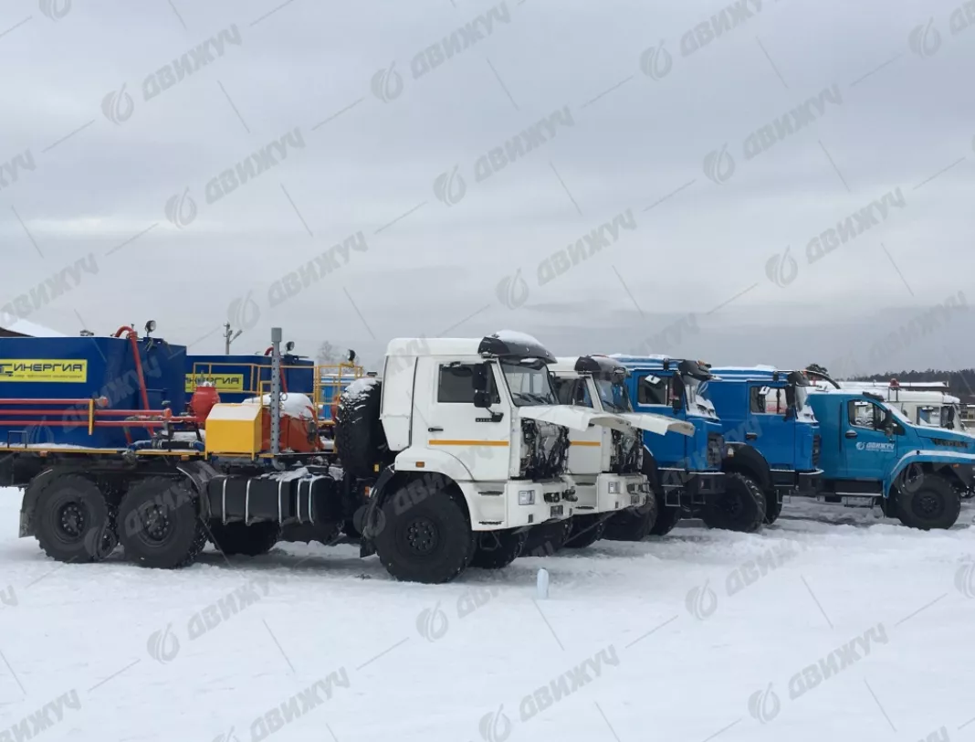 Цементировочный агрегат СИН35 на шасси КАМАЗ 43118-50 без ВПБ